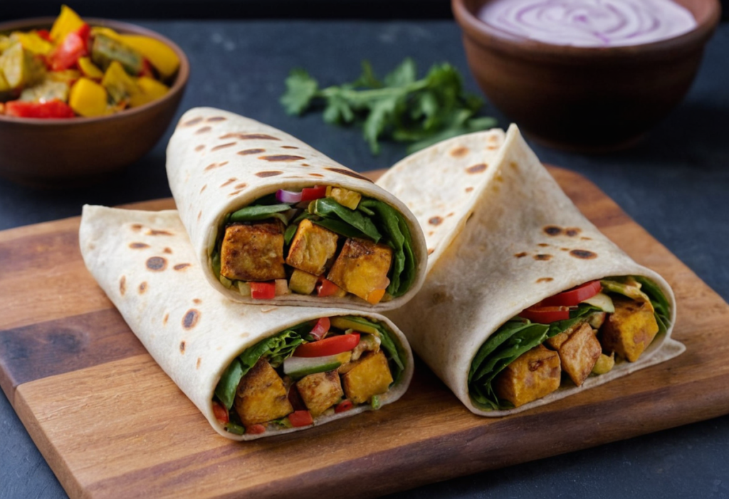 Paneer Tikka Wrap