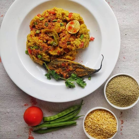 Millet and Lentil Porridge