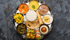 Simple Indian Thali