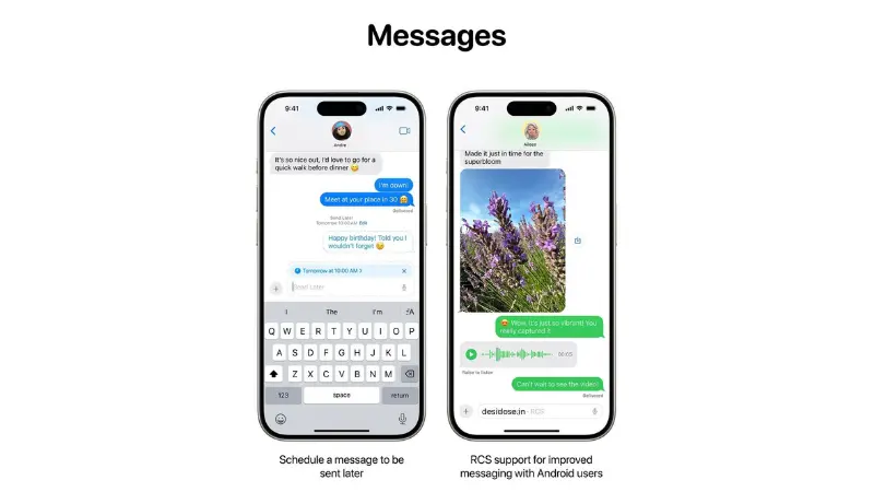 Enhanced Messaging Experience