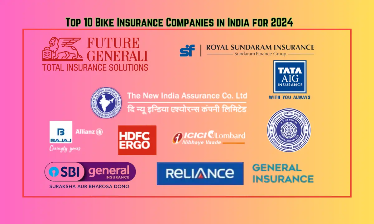 Top 10 Bike Insurance Companies in India for 2024