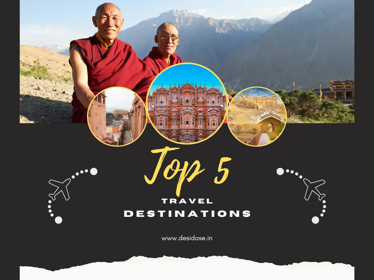 Top 5 Destinations