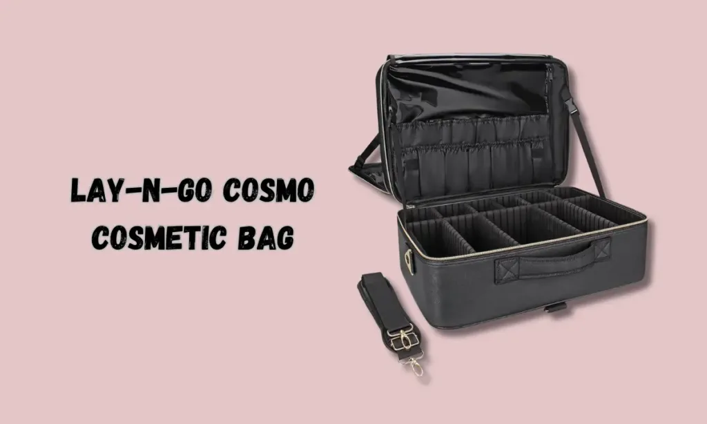 Relavel Extra Large Makeup Train Case 