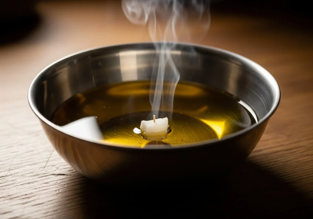 warming coconut camphor oil for winter hair fall remedy