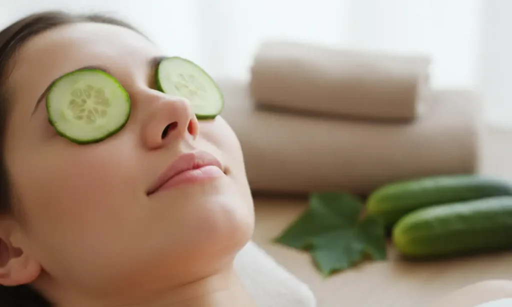 Cucumber for De-puffing