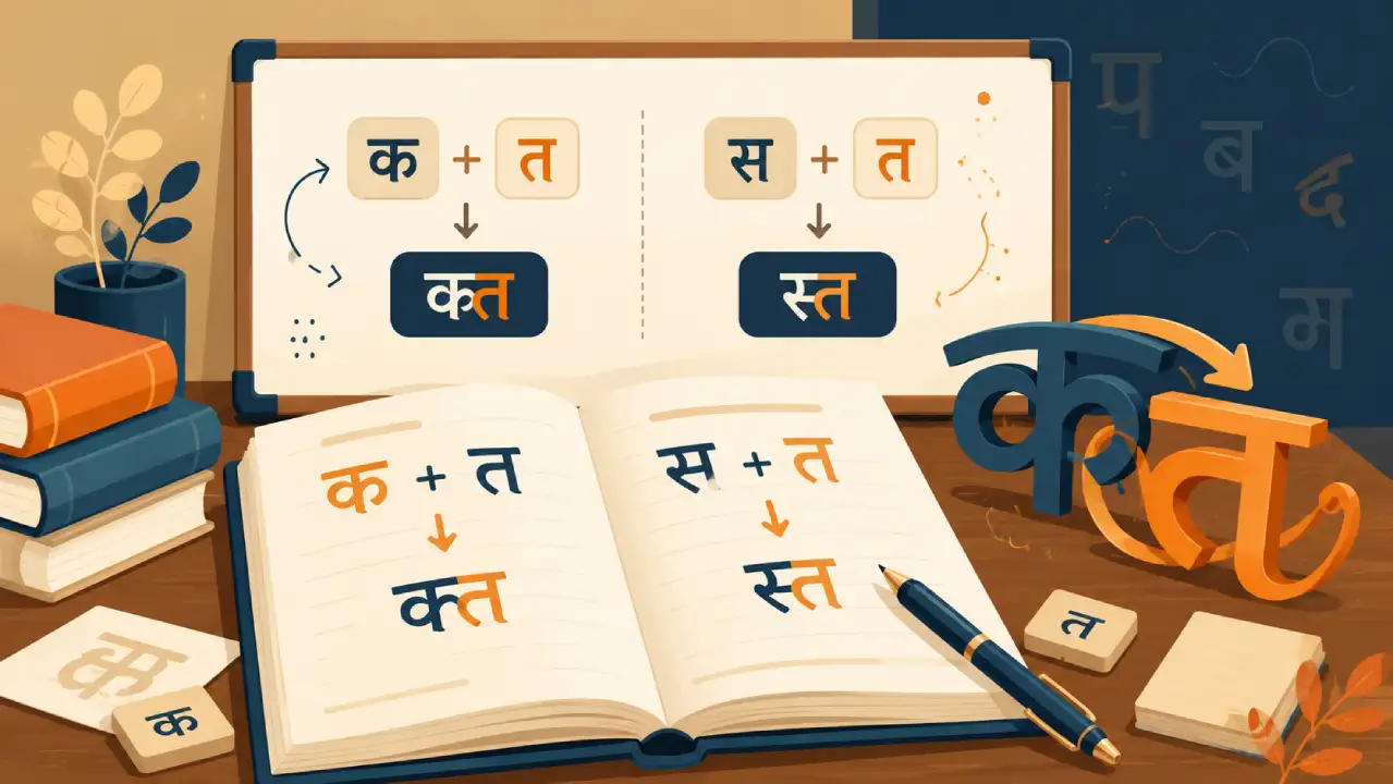 vyanjan sandhi ke kitne bhed hote hain